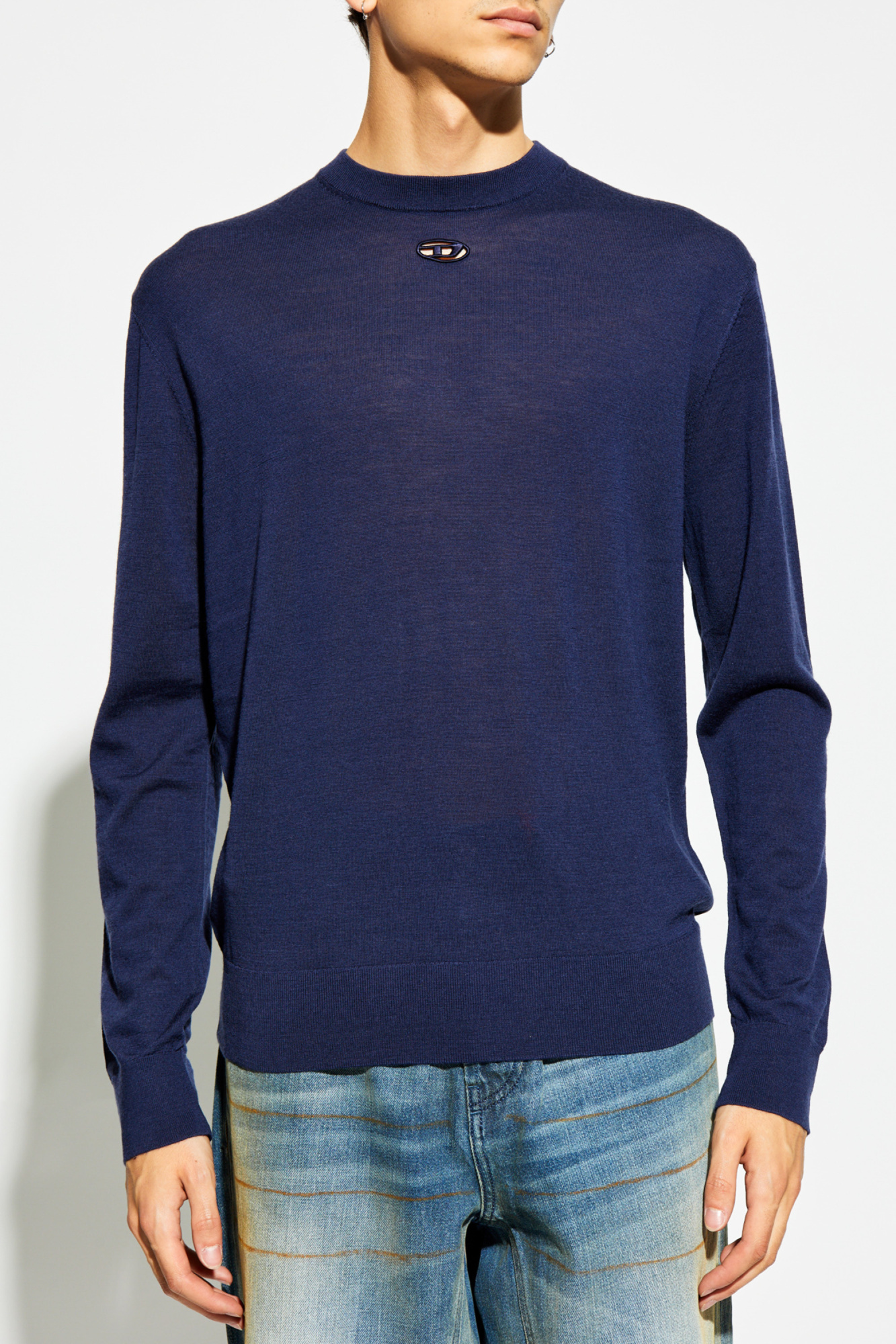 【送料&関税込】Diesel Sweater K-garth Navy blue Sweater K-GARTH Diesel - Vitkac Italy